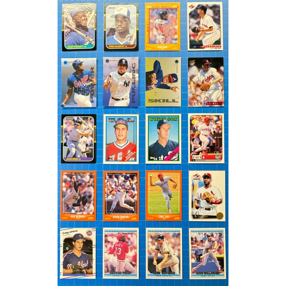 Misc Lot of 40 Baseball Cards - Topps, Score, Fleer, Rookie - Many Gradable - Picture 3 of 3